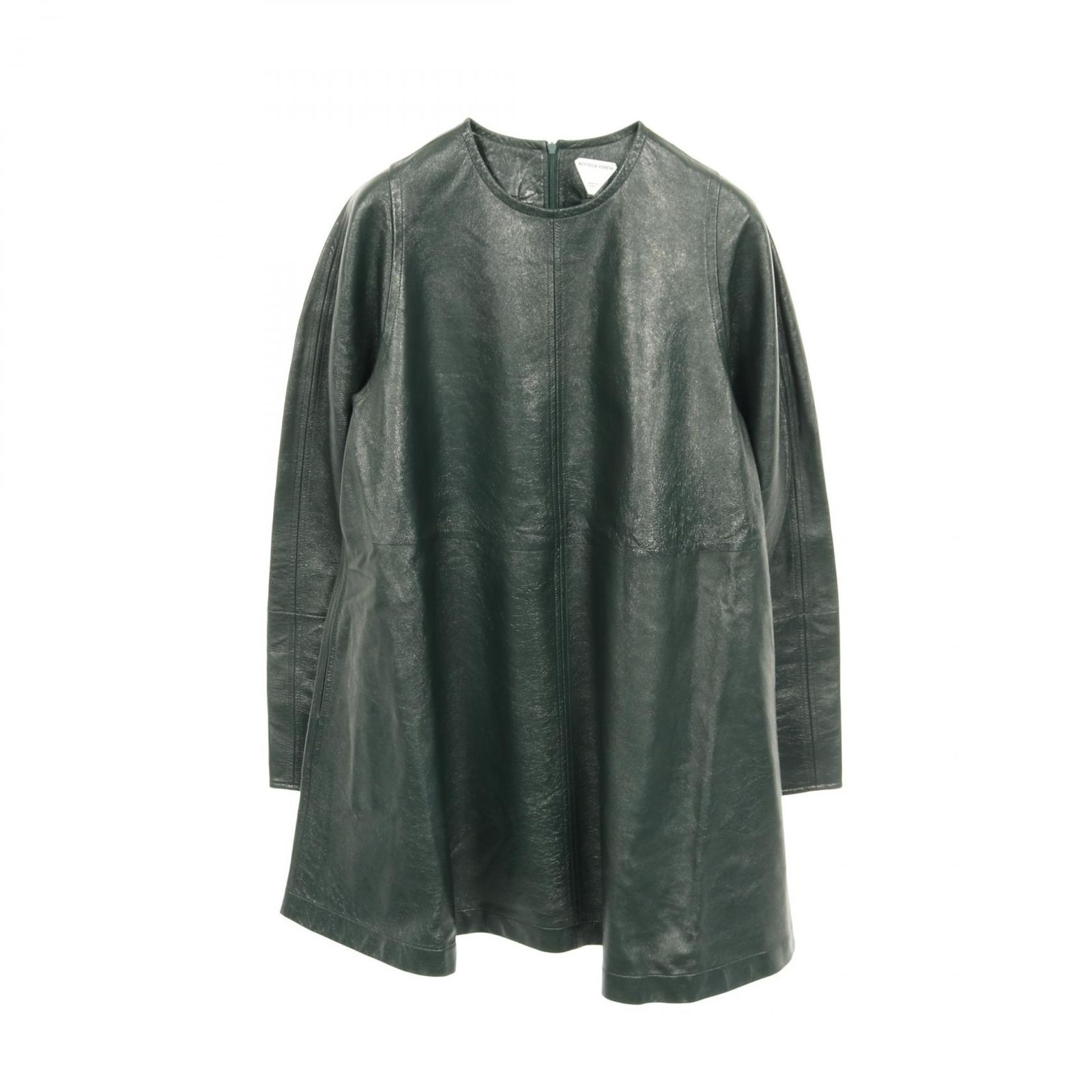 ボッテガヴェネタ BOTTEGA VENETA ワンピース レザー コットン ワンピース レディース Used A