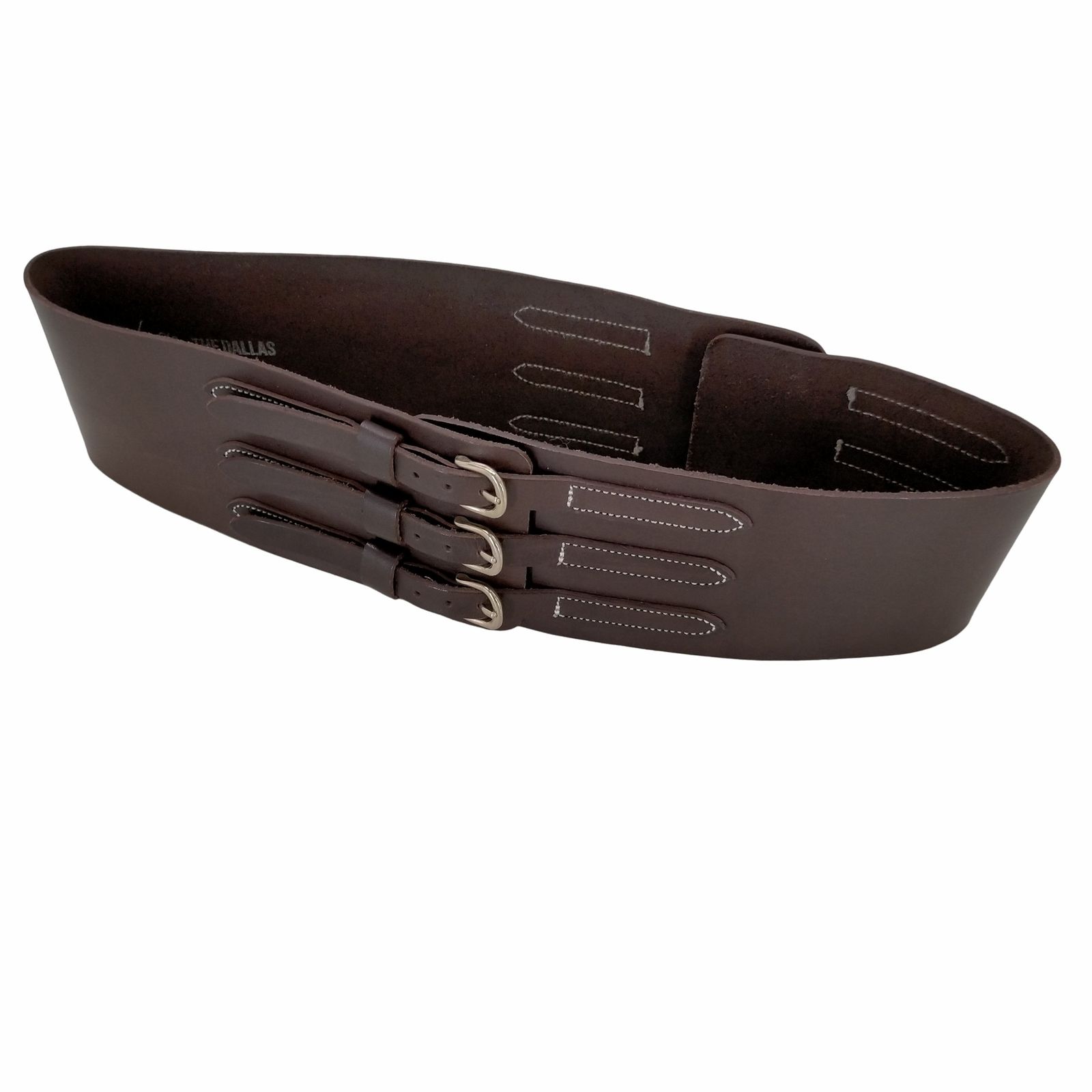 希少 THE DALLAS plage別注 ブラウン レザー 3連 ベルト 希少 THE DALLAS plage別注 ブラウン レザー 3連 ベルト - メルカリ