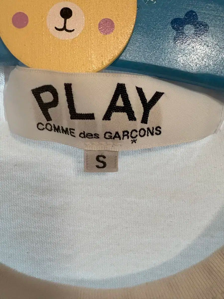  COMME des GARCONS コム デ ギャルソン 遊びます 長袖 Tシャツ 白 長袖 Tシャツ カットソー