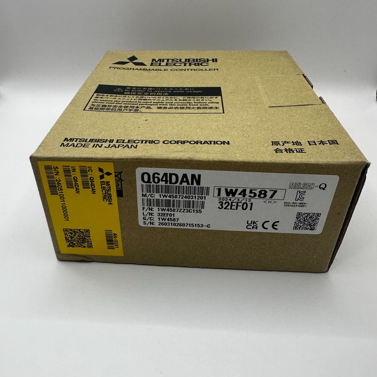 三菱電機 MELSEC-Q Q64DAN シーケンサ Amazon | 三菱電機 汎用シーケンサ MELSEC-Q QnUシリーズ Q64DAN