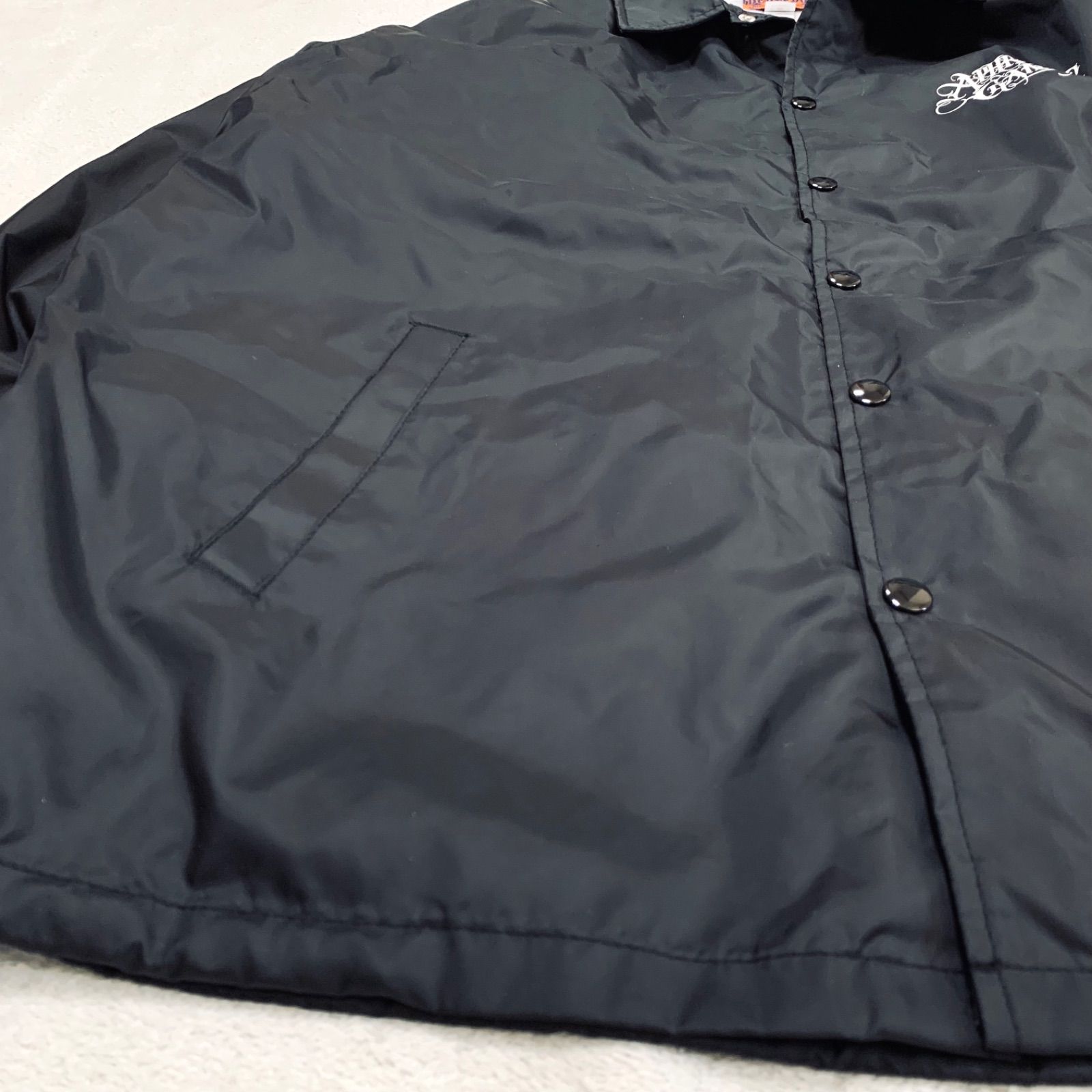 BUDSPOOL LOGO COACH JACKET コーチジャケット ナイロンジャケット 舐