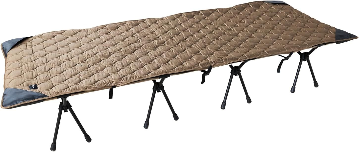 WAQ Reversible Cot Blanket リバーシブルコットブランケット コット用ブランケット コットカバー リバーシブル ブランケット 丸洗い可 冬キャンプ アウトドア 撥水