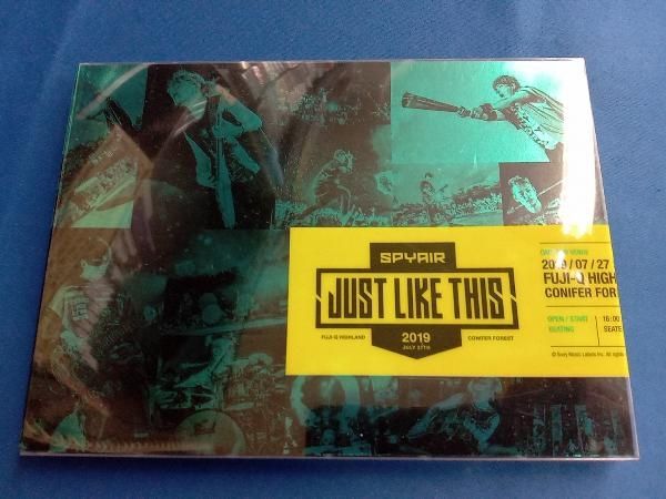 SPYAIR/JUST LIKE THIS 2019〈完全生産限定盤〉ブルーレイ JUST LIKE THIS 2019 【完全生産限定盤】(Blu-ray) : SPYAIR