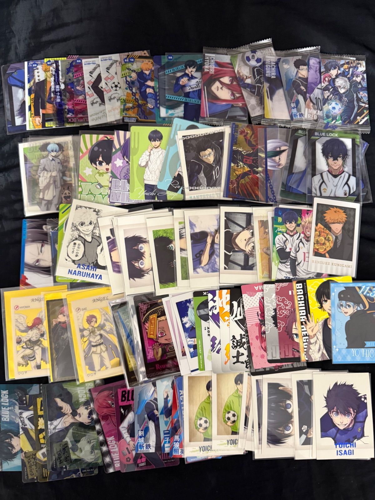 ブルーロック ウエハース ぱしゃこれ等 カード類 約1000枚大量まとめ