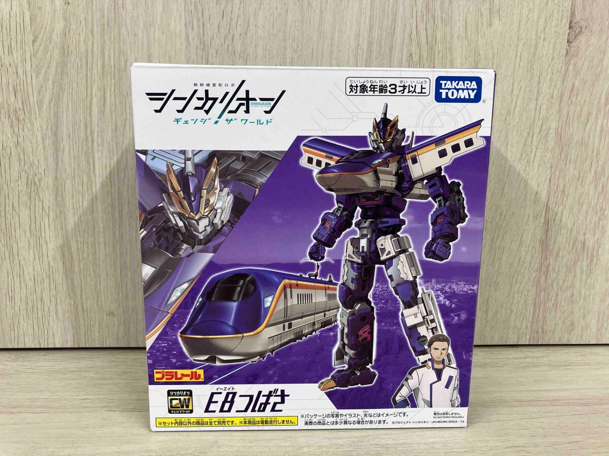 プラレｰル シンカリオンCW E8つばさ 新幹線変形ロボ シンカリオン チェンジ ザ ワｰルド