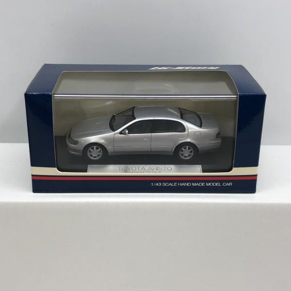 Hi-Story 1/43 トヨタ アリスト 1991 3.0V ダークグリーンM