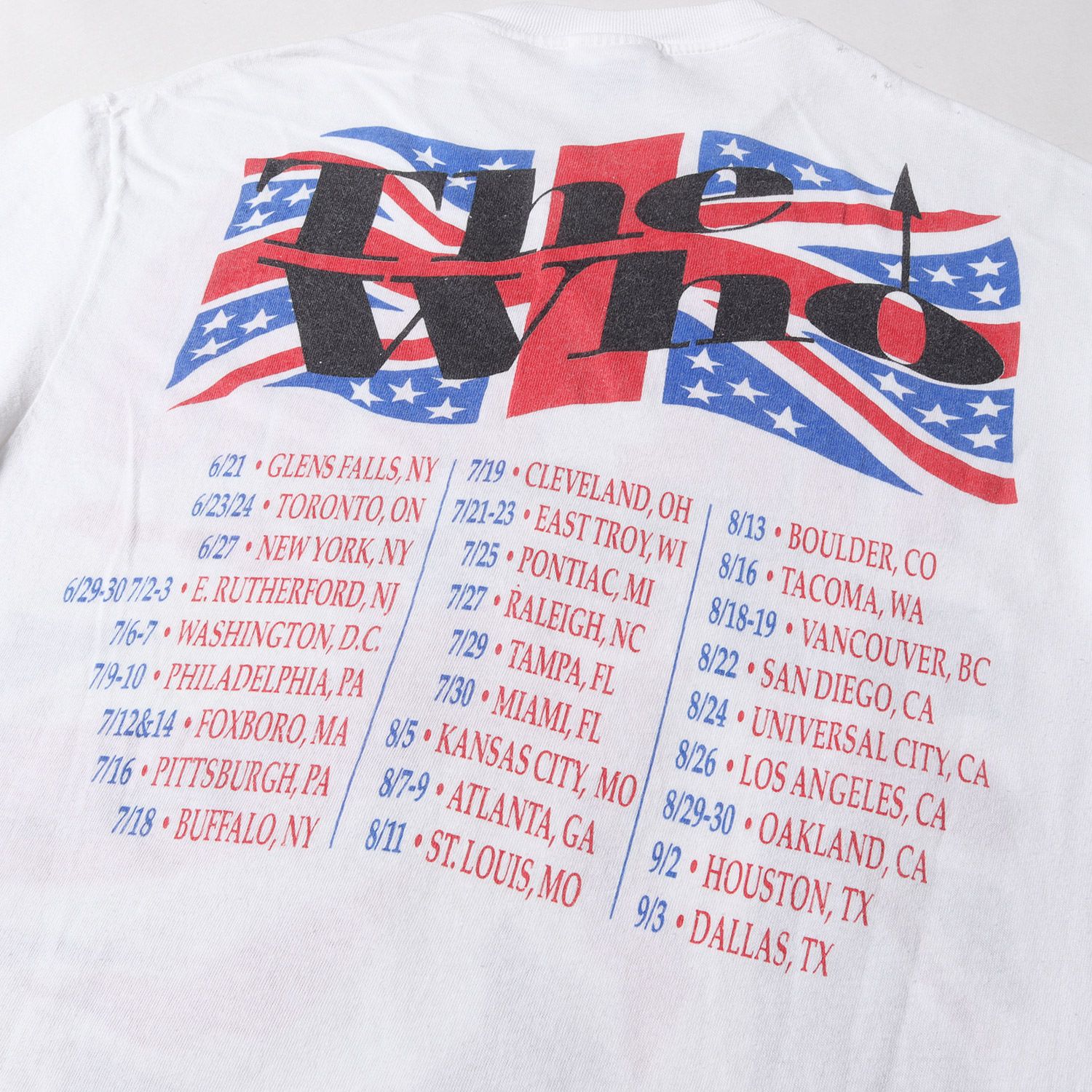 80s THE WHO The Kids Are Alright Tour 1989 ザ フー クルーネック 