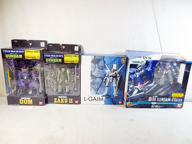 BANDAI - 新品　バンダイ HCM　ガンダムOO ダブルオーライザーセット エルガイム　ドム　ザク　セット 新品 バンダイ HCM ガンダムOO ダブルオーライザーセット