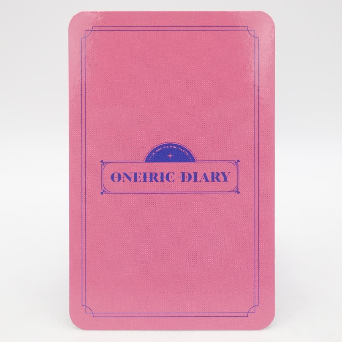 IZ*ONE ウォニョン ONEIRICDIARY 幻想日記 トレカ フォト カード