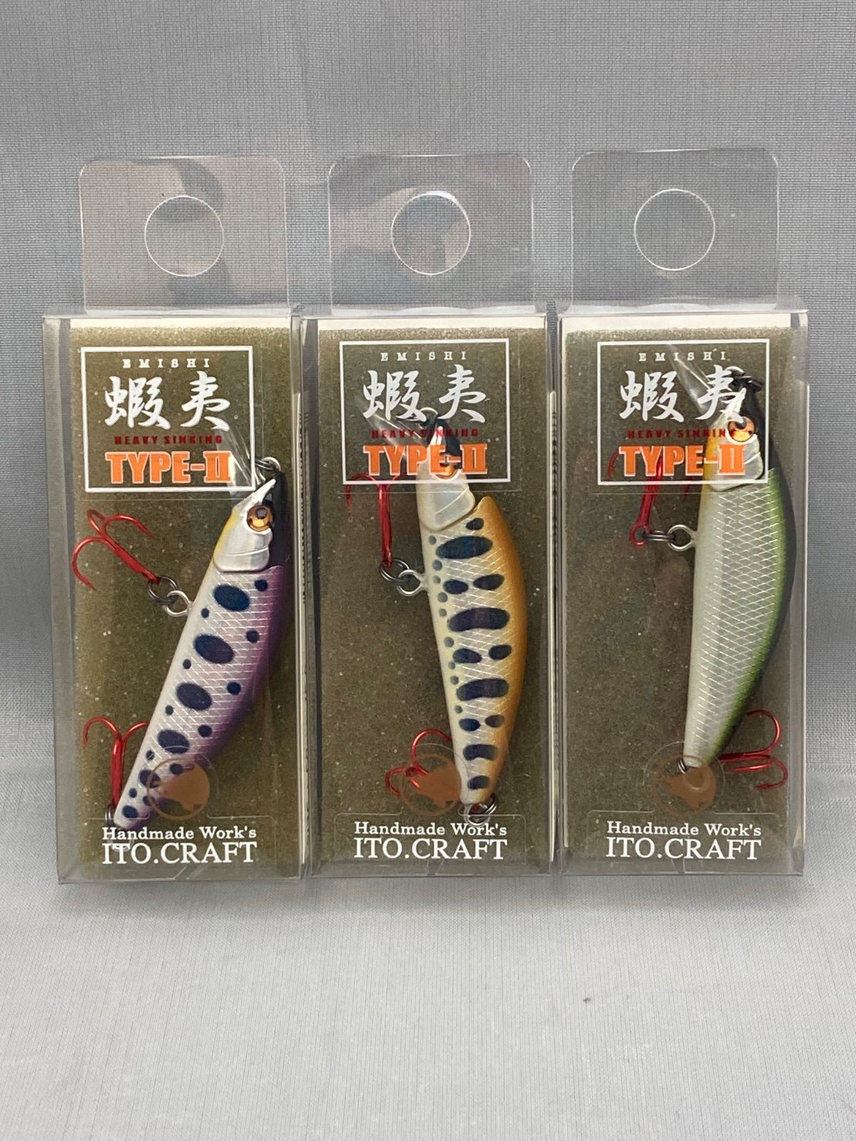F27【ITO.CRAFT/イトウクラフト】蝦夷50S 1st 10ヶ※未使用品 F27【ITO.CRAFT/イトウクラフト】蝦夷50S 1st 10ヶ※未使用品