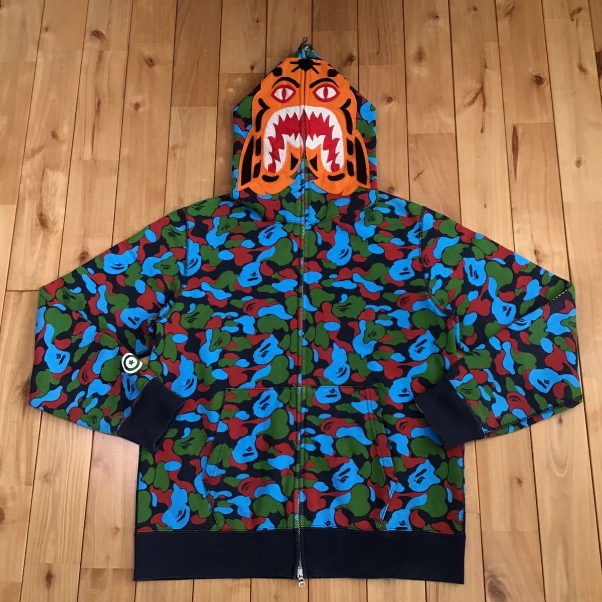 シンガポール限定 BAPE camo タイガー パーカー ベイプ ape エイプ  