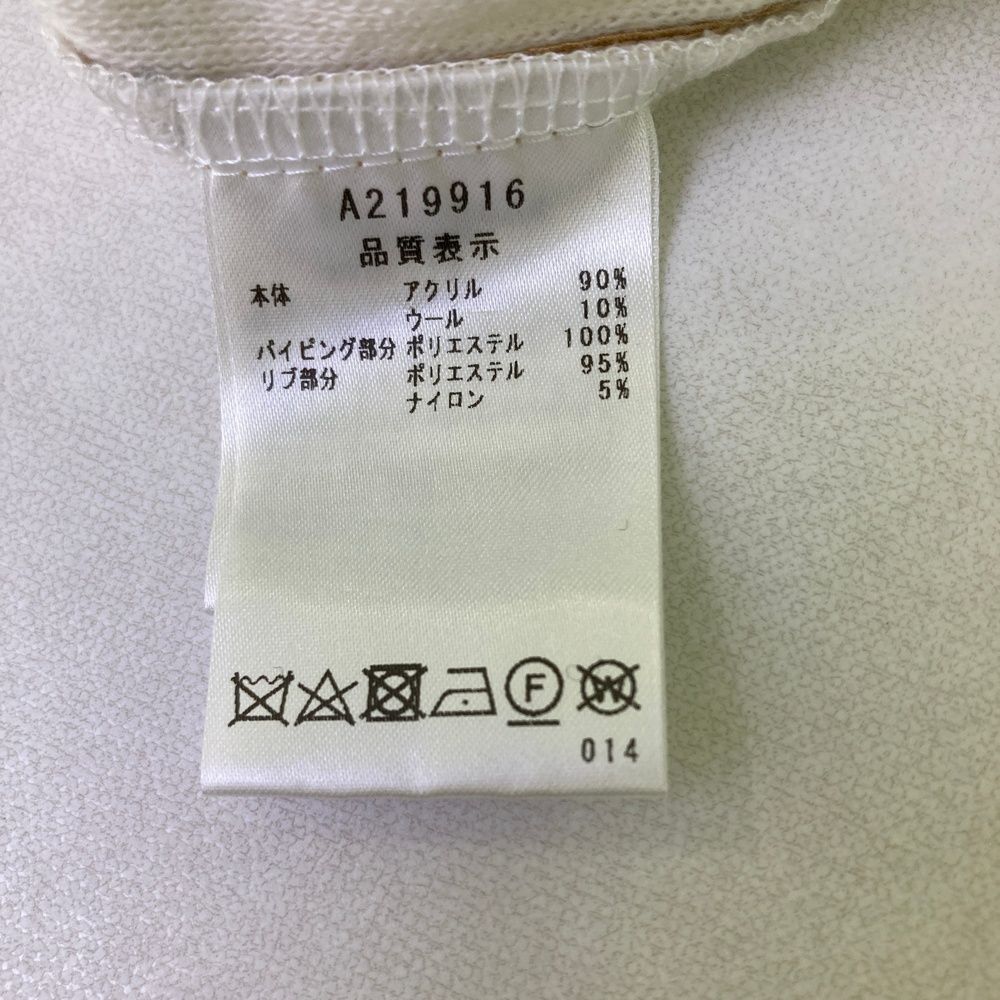 サイズ：38 ARCHIVIO アルチビオ ニットセーター ホワイト系