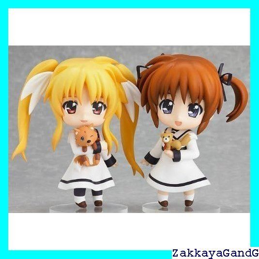 WF2012 ワンフェス2012夏限定 ねんどろいど 高町なのは&amp;フェイト・テスタロッサ 私立聖祥大付属小学校制服Ver. i8my1cf Amazon | WF2012 ワンフェス2012夏限定 ねんどろいど 高町なのは