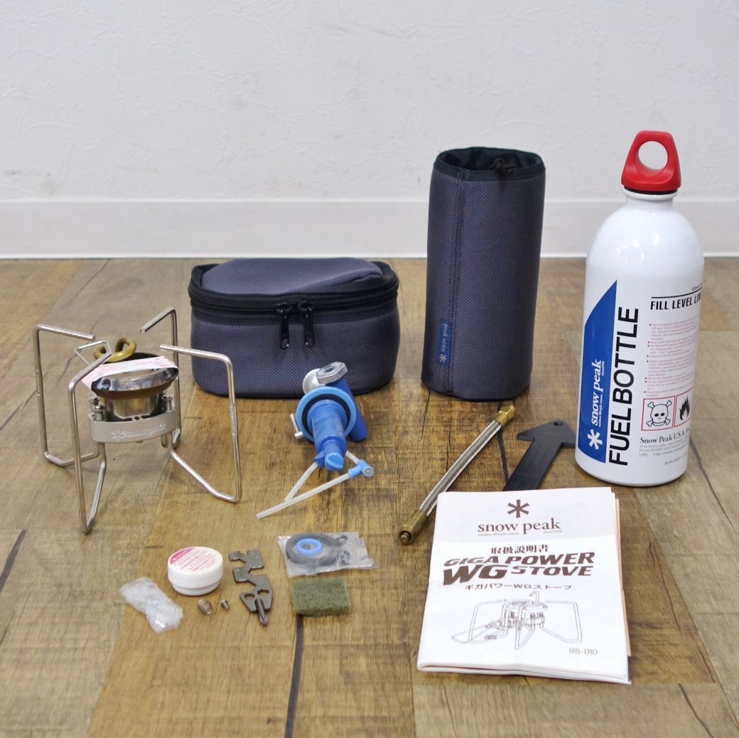 未使用】スノーピーク／SNOW PEAK／ギガパワーWGストーブ GS-010／2001