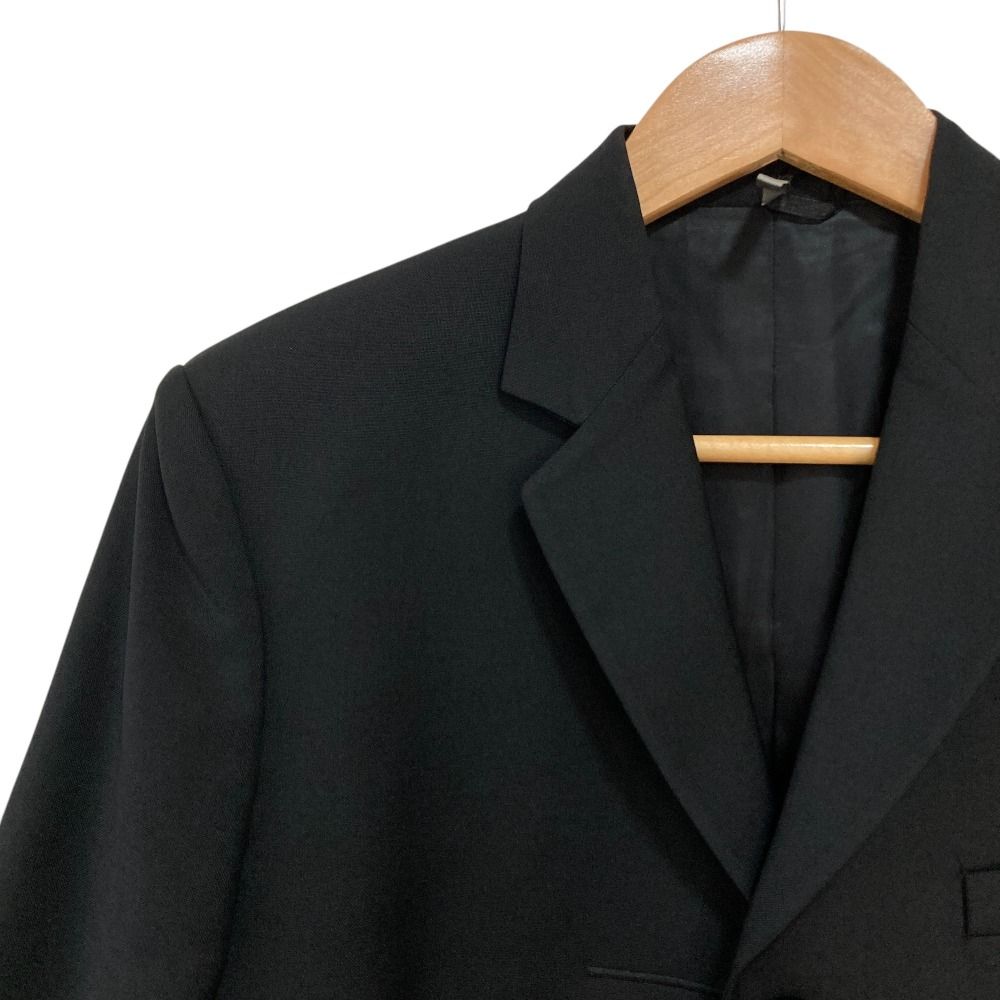 08AW DIOR HOMME ディオールオム クリスヴァンアッシュ期 ナポレオンシングルジャケット サイズ48 ブラック メンズ 古着