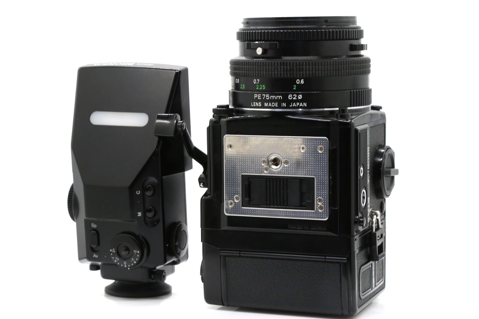 ◇美品◇BRONICA ETR-Si AE-III PE 75mm F2.8 N MINT+++] Zenza Bronica ETR Si Film Camera 75mm F2.8 PE