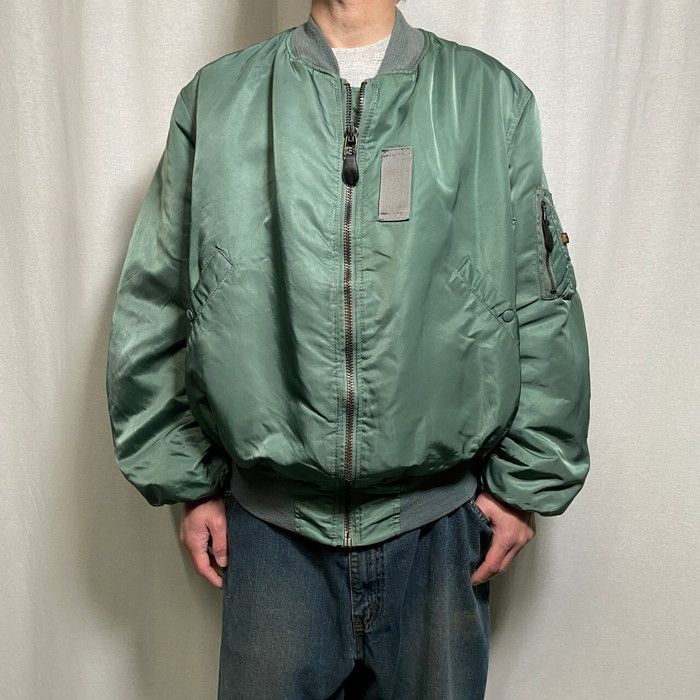 90s 初期 ALPHAフライトジャケット U.S MILITARY / ALPHA 90S MA-1 FLIGHT JACKET DEAD STOCK