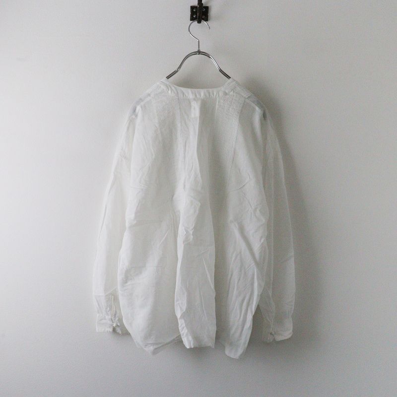 メゾンドソイル maison de soil コットンスキッパーピンタック