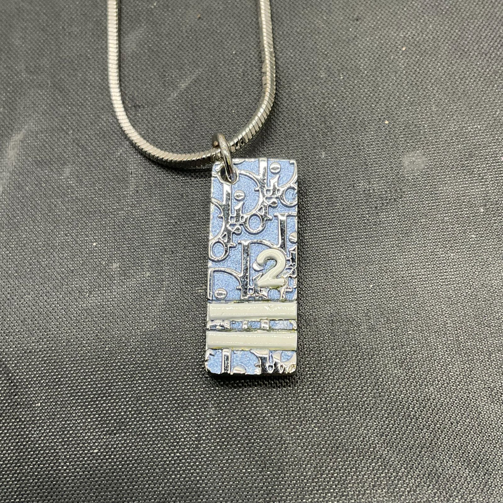 クリスチャンディオール ネックレス トロッター Christian Dior - 良品 Christian Dior クリスチャンディオール