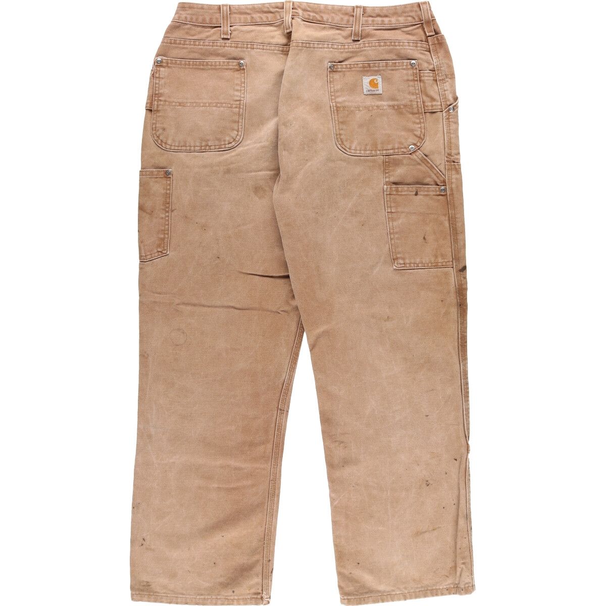 【ガシガシ系、ダブルニー】carharttダックパンツ古着 古着 カーハート Carhartt ダブルニー ダック地 ペインター