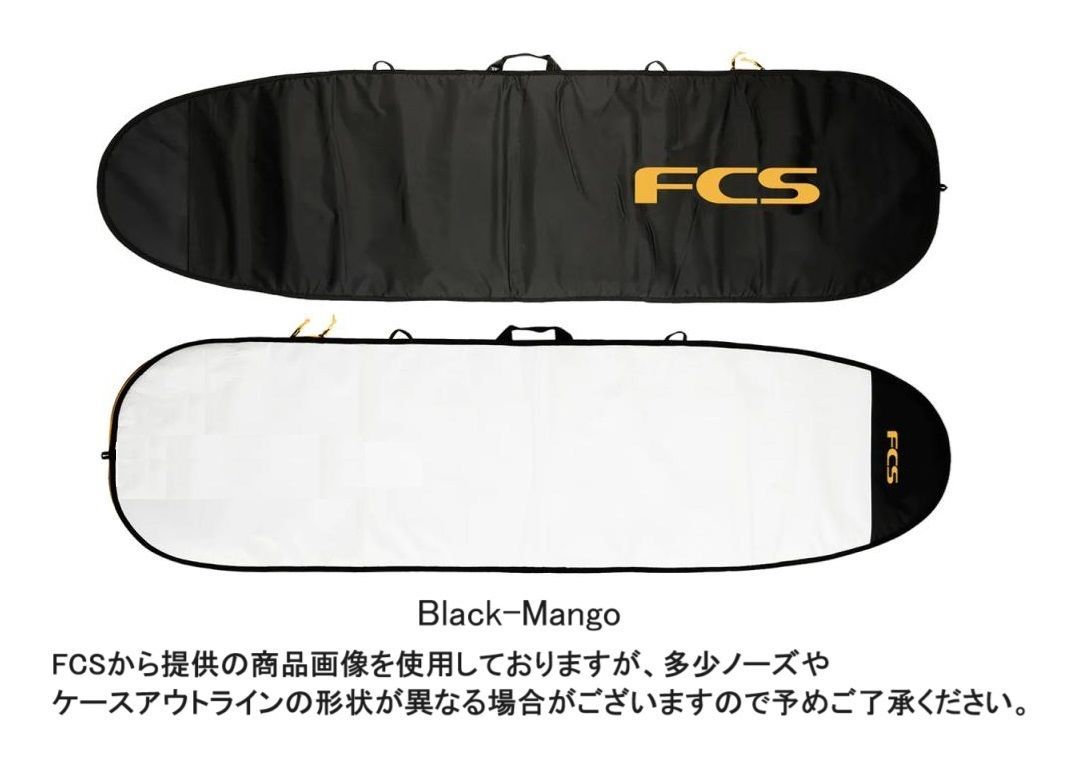 FCS CLASSIC FUN/FISH ボードケース 6'3 Black-Mango - メルカリ