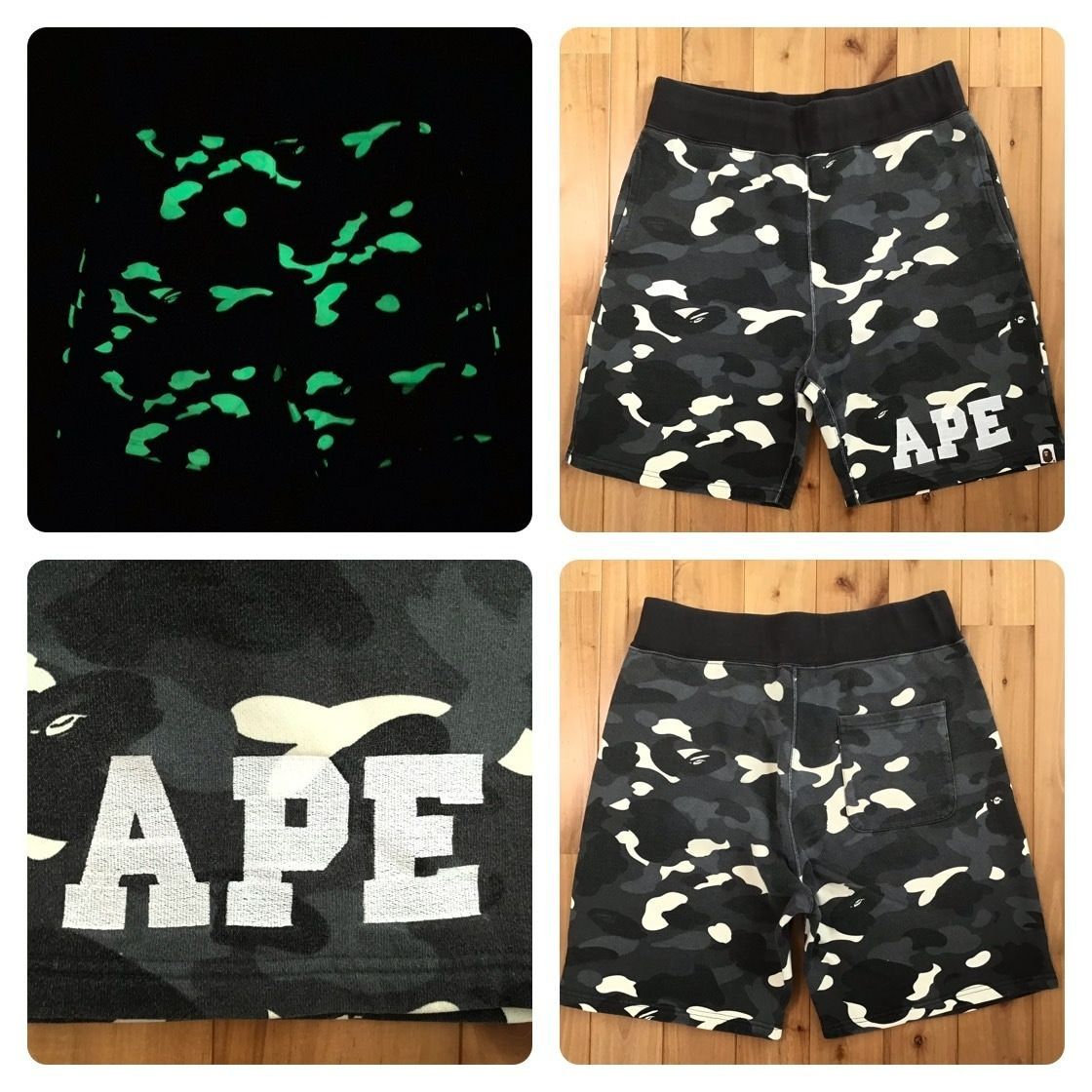 ☆蓄光☆ City camo スウェット ハーフパンツ Lサイズ ショーツ