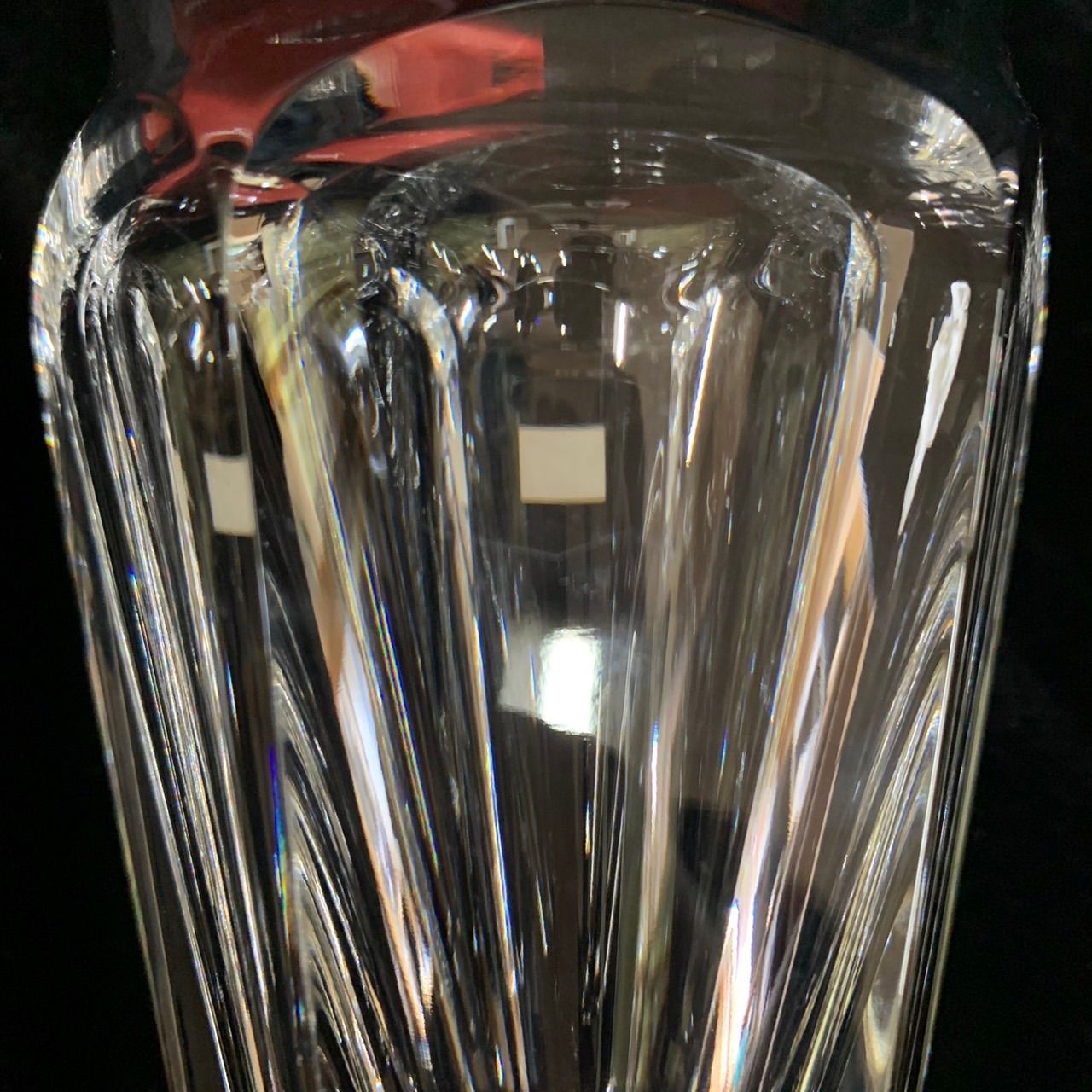 ⭐️️Baccarat⭐️バカラ ネリー タリランド フラワーベース 保管品 バカラ ネリー 花瓶 フラワーベース 栞 クリスタルガラス 箱入り