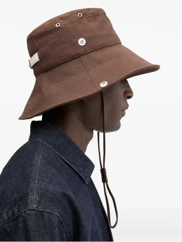 Jacquemus ジャックムス または ボブ 親愛なる バケットハット ブラウン