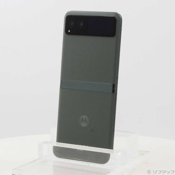 中古品〕 motorola razr 40 256GB セージグリーン PAYC0000JP