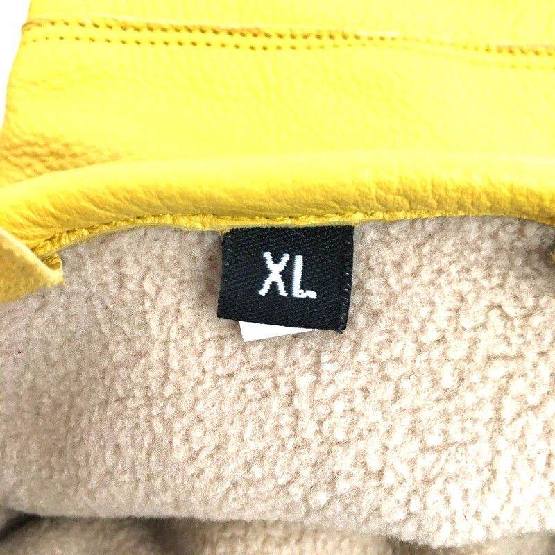 DEGNER デグナー WL235W ウインターグローブ 手袋 XLサイズ イエロー メンズ オートバイ バイク用品 TA3393 FFCRYSTALESIA_COM