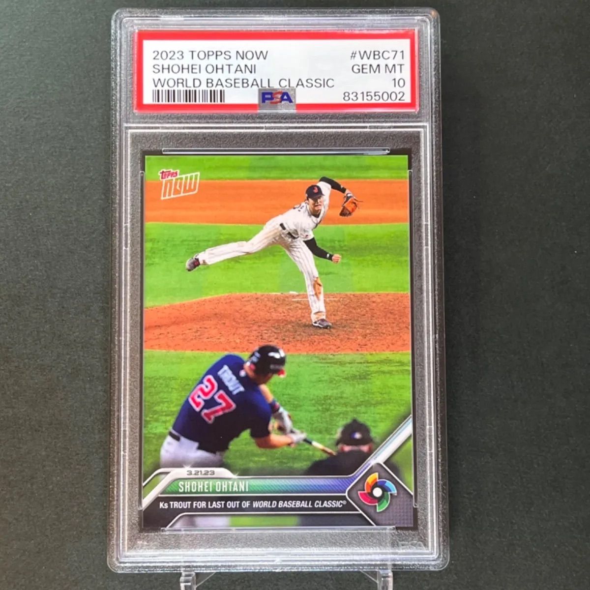 psa10 topps大谷翔平 wbc名シーンその他 【公式通販】