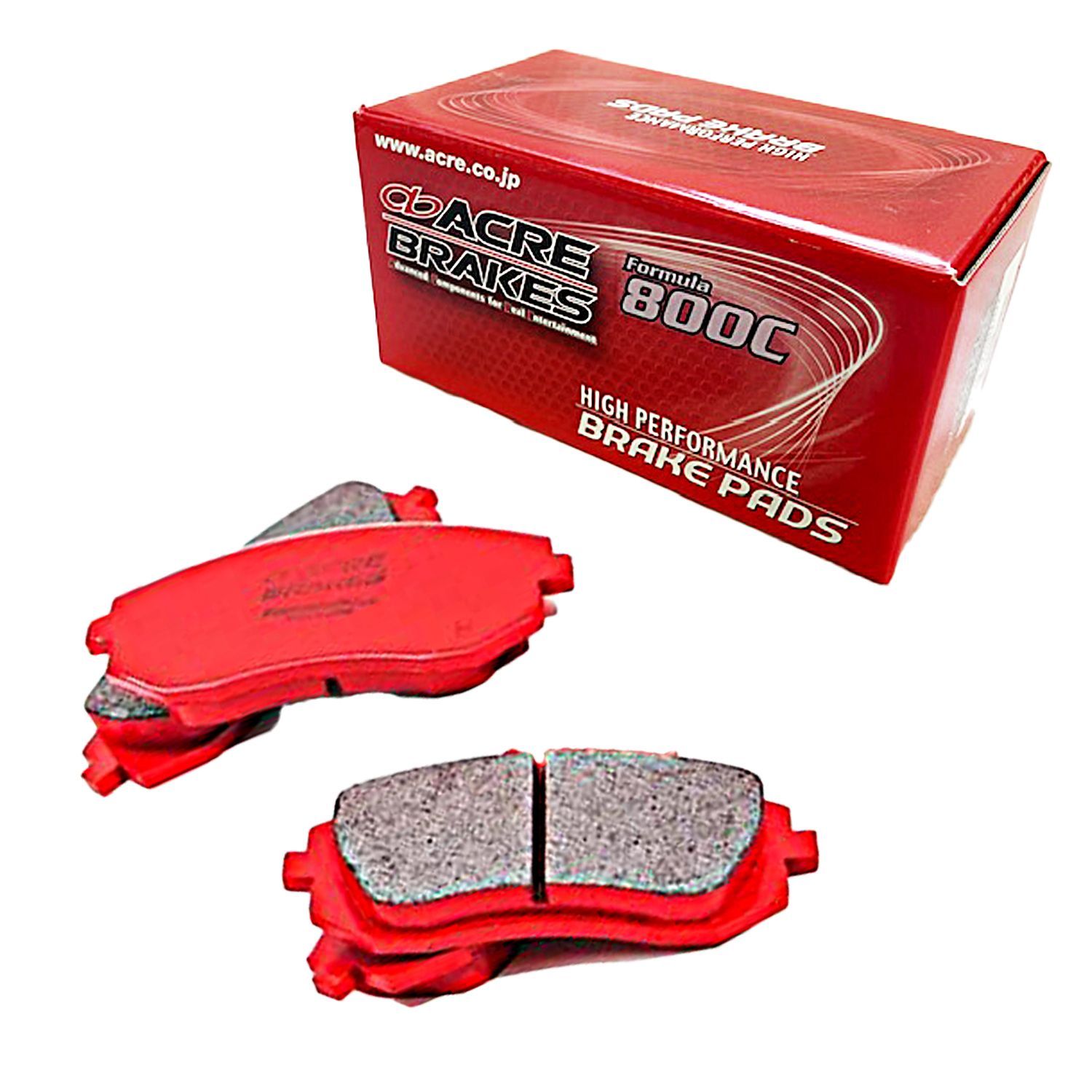 ! ACRE フォーミュラ800C カムロード用 ブレーキパッド フロント用 左右セット アクレ Formula800c FFCRYSTALESIA_COM
