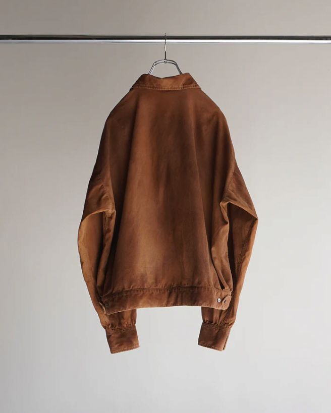 23AW アンセルム コーデュロイ ショート ジャケット 茶色 3