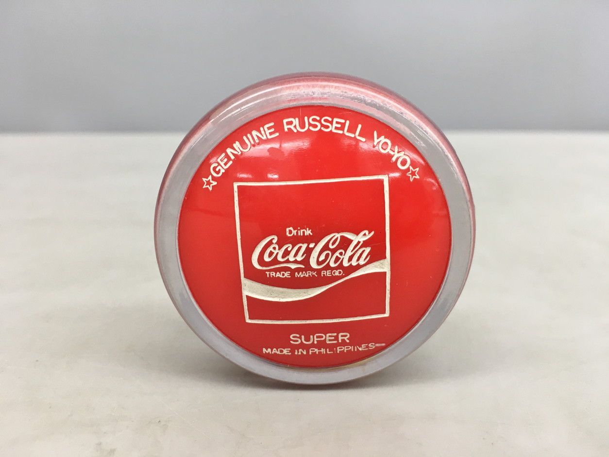 ラッセルヨーヨー 紐欠品 コカコーラ スーパー 1970年代 昭和レトロ