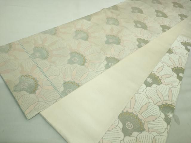 平和屋本店□最高級 人間国宝 北村武資 煌彩錦 六通柄袋帯 離宮御紋