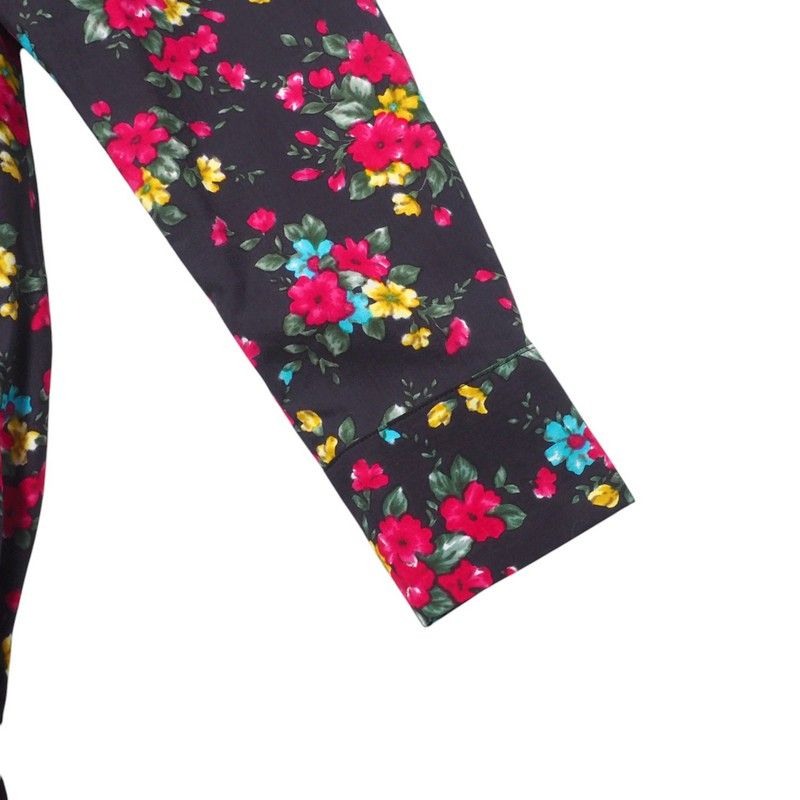 Yohji Yamamoto 花柄長袖シャツ サイズ2