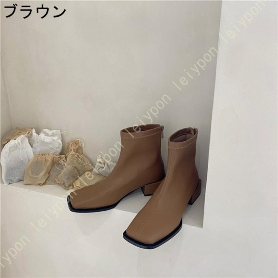 ストレッチショートブーツ 秋冬