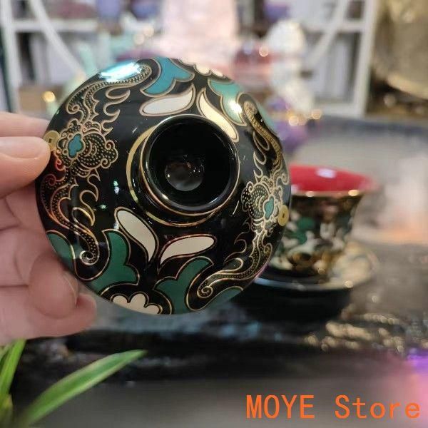 中国茶器 饕餮三才蓋碗 茶器 茶道具 煎茶器 新品未使用 新品】中国茶器 饕餮三才蓋碗 茶器 茶道具 煎茶器 - メルカリ