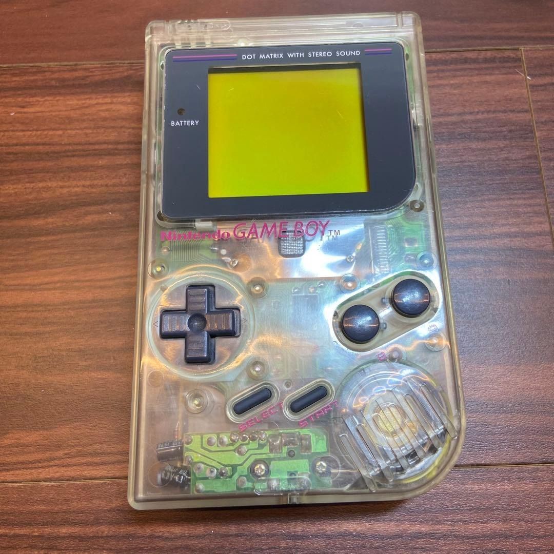 ゲームボーイ 本体 初代 クリア ほぼ 3955