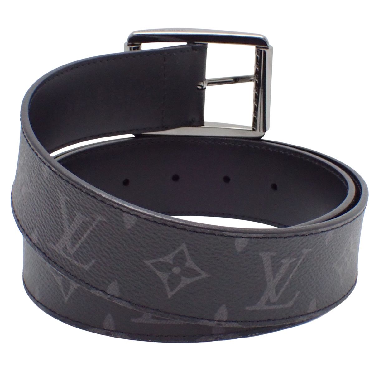 ルイヴィトン サンチュール リヴェルソ モノグラム キャンバスカーフレザーベルト LOUIS VUITTON】ルイヴィトン『モノグラム サンチュール LV