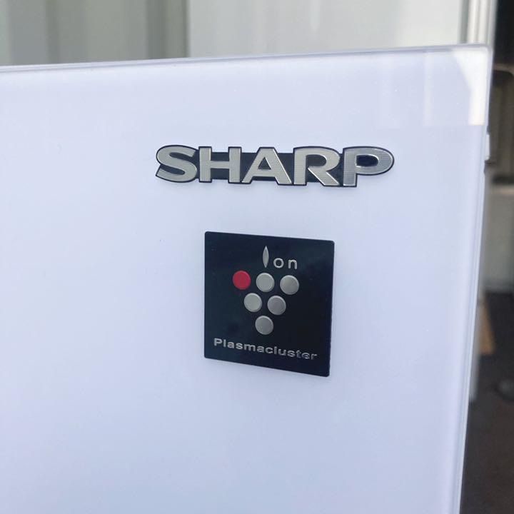 取付無料！SHARPプラズマクラスター搭載ホワイトガラスドア冷蔵庫！洗濯機
