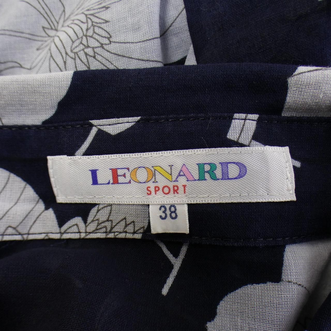 ❤️レオナール スポーツのトップス　　38 LEONARD SPORT レオナールスポーツ ハーフジップニット サイズ