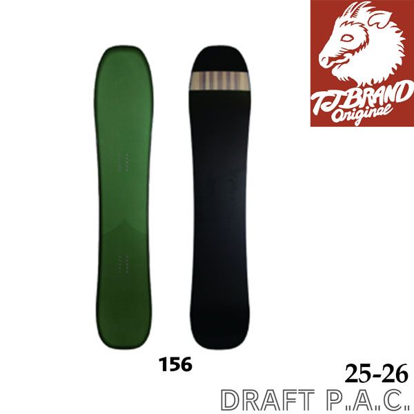 TJブランド 21/22 Draft ドラフト 156cm 25-26 予約商品 】 TJ BRAND ( ティージェーブランド ) DRAFT