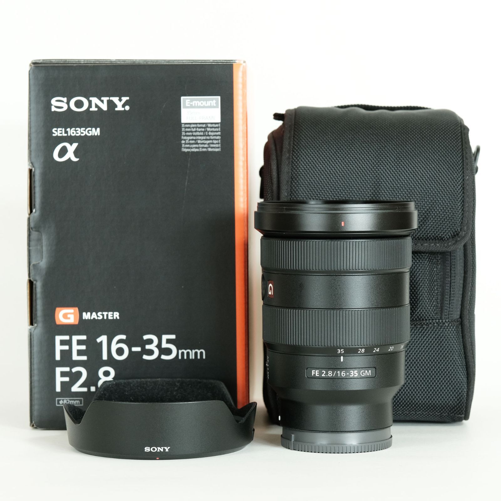 美品] SONY FE 16-35mm F2.8 GM SEL1635GM / ソニーEマウント / フル 