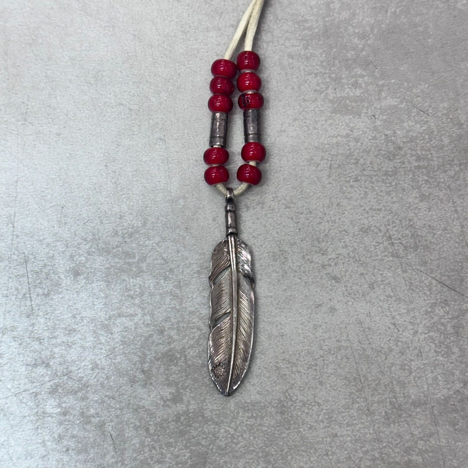 コーラルビーズネックレス 196766_a.jpg