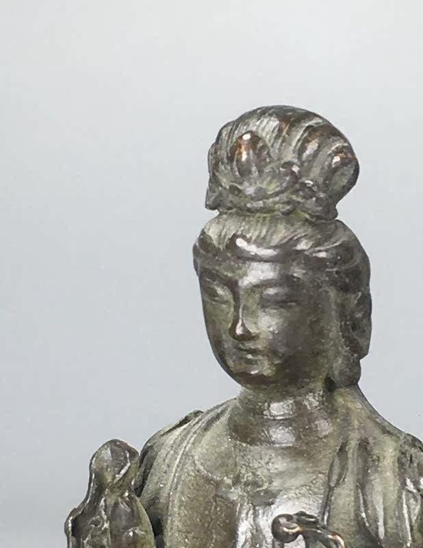 仏教美術  仏像  観音菩薩様  小仏像 銅製 銅器 仏教美術 仏像 観音菩薩様 小仏像 銅製 銅器 工芸品