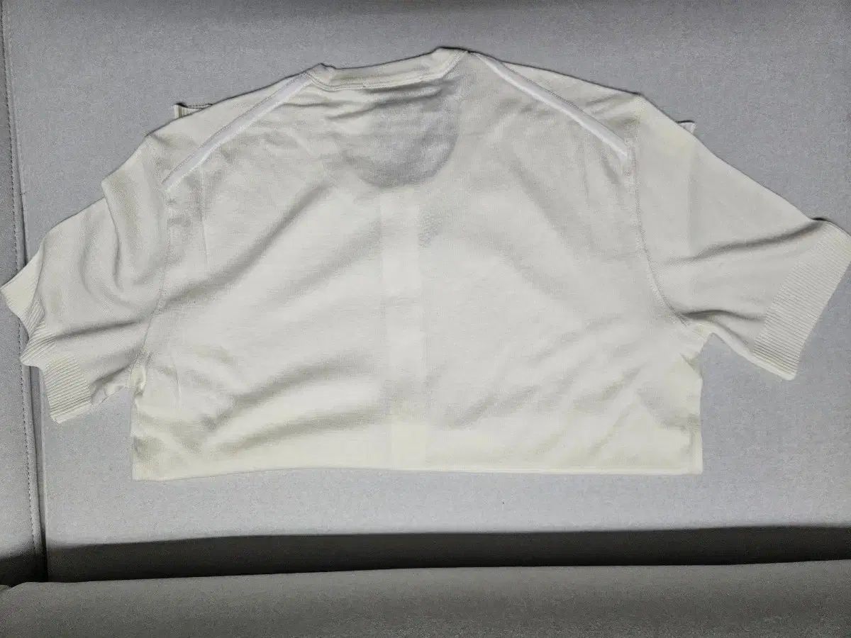 18G サーブルストレッチモックネックニット(1 OFF WHITE