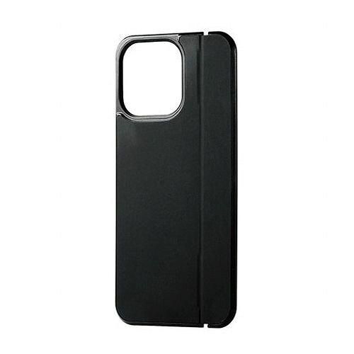 【新品・5営業日で発送】ELECOM エレコム iPhone 13 Pro／背面パネル／スタンド収納式カバー／MAGKEEP／ブラック(PM-A21CMAG01BK)