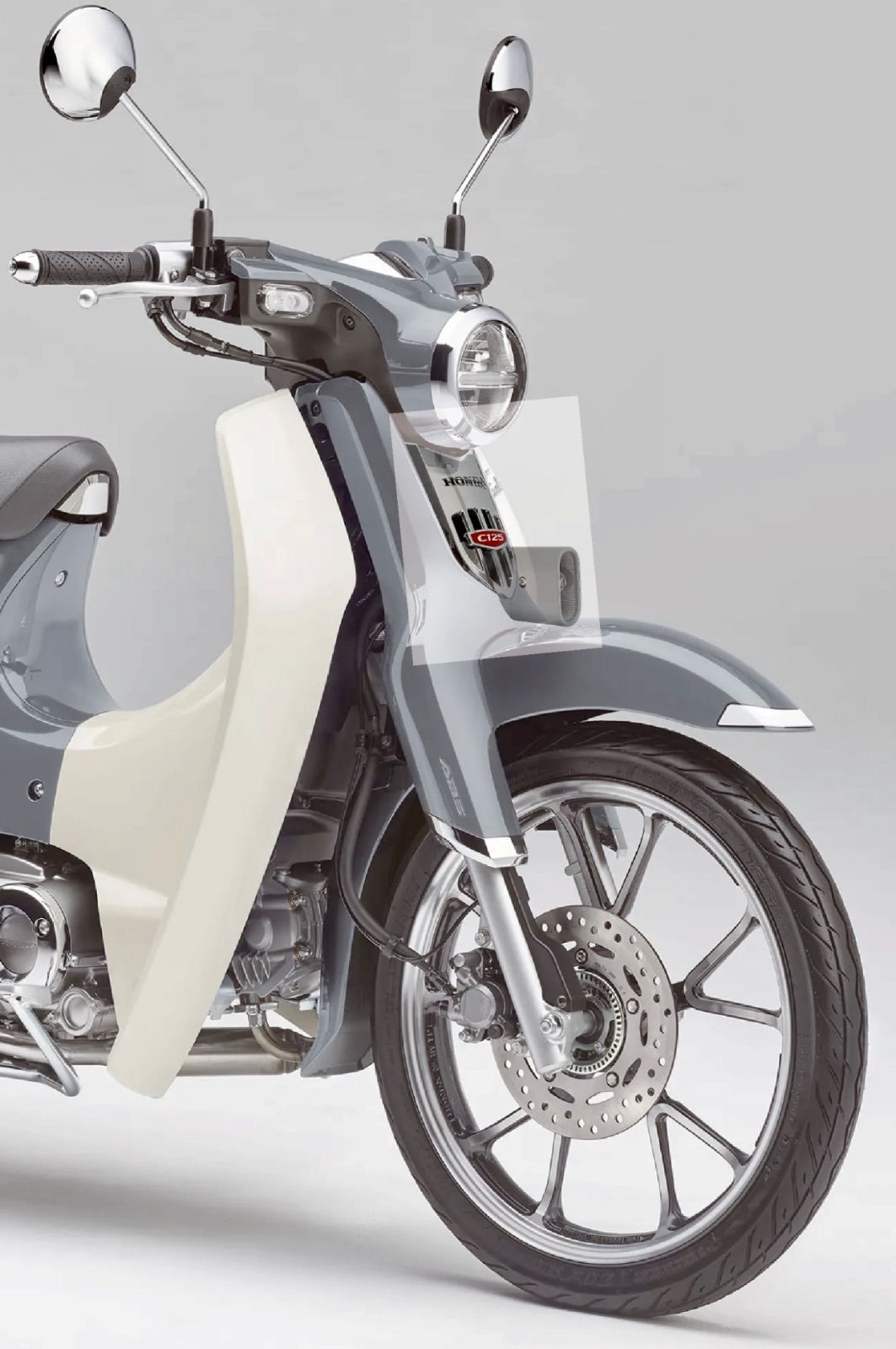 スーパーカブC125用、フォグランプ