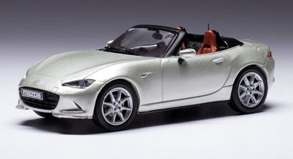 新品 IXO MODELS 1/43 マツダ MX-5 ロードスター 2019 メタリックベージュ  左ハンドル仕様 完成品ダイキャストミニカー CLC487N [佐川急便]